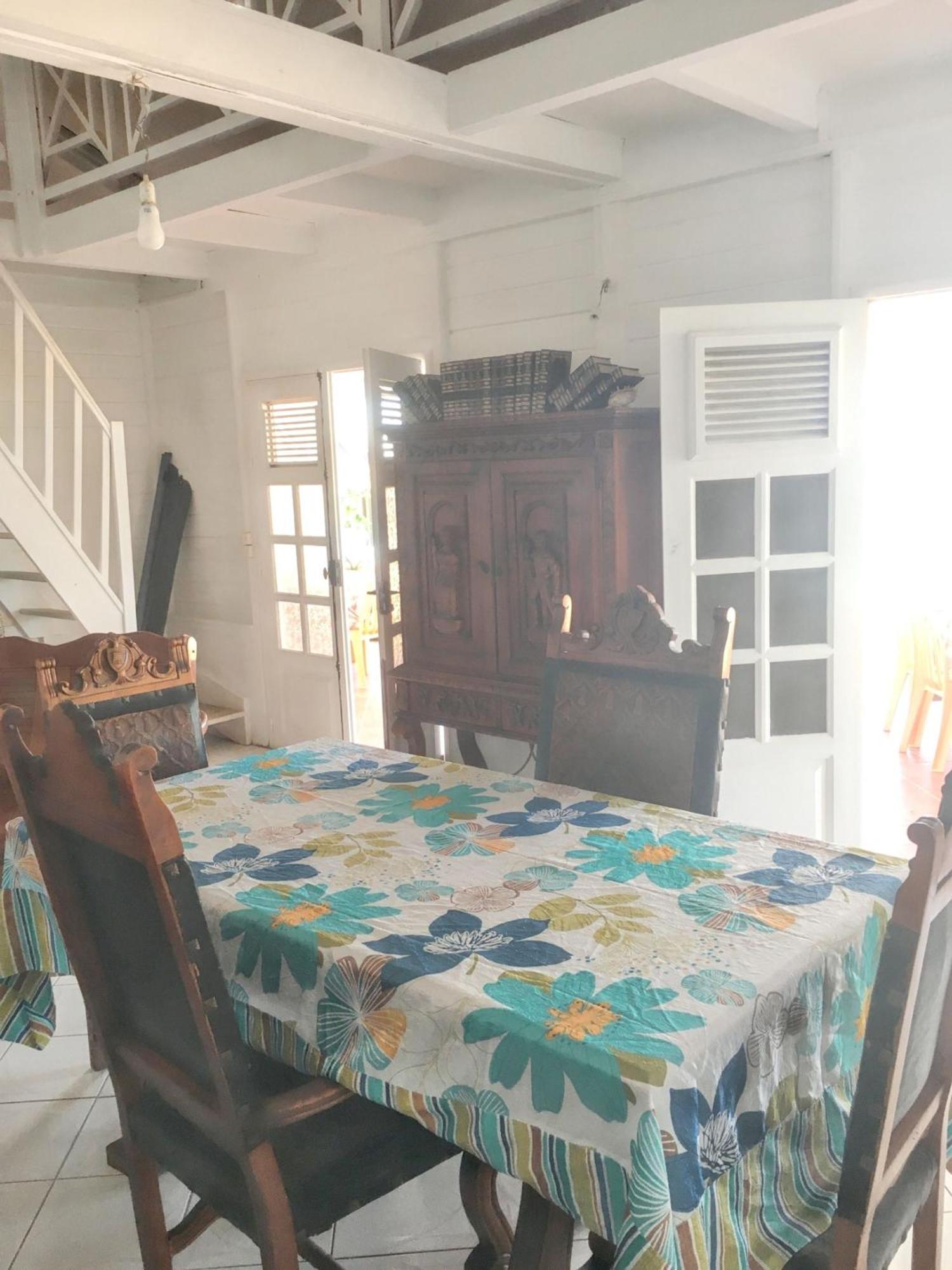 Villa Enchantee Avec Vue Sur Mer Et Piscine Au Carbet Le Carbet Exterior foto